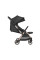 Silla de paseo autoplegable Eden Negro