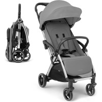 Silla de paseo autoplegable Eden Gris