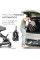 Silla de paseo autoplegable Eden Gris