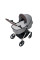 Carrito de bebé 2 en 1 Anex IQ Premium Pure. Tres funciones: cochecito dúo y silla ligera de paseo.
