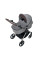 Carrito de bebé 2 en 1 Anex IQ Premium Pure. Tres funciones: cochecito dúo y silla ligera de paseo.