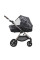 Carrito de bebé 2 en 1 Anex IQ Premium Smoky. Tres funciones: cochecito dúo y silla ligera de paseo.