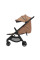 Carrito de bebé 2 en 1 Anex IQ Basic Sienna. Tres funciones: cochecito dúo y silla ligera de paseo.