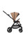 Carrito de bebé 2 en 1 Anex IQ Basic Sienna. Tres funciones: cochecito dúo y silla ligera de paseo.