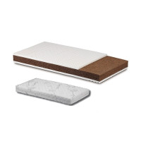Colchón para Cuna Coco y Látex con Funda de Aloe Vera y Bambú – 60x120 cm