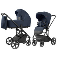 Детская коляска 2в1 CARRELLO Alfa CRL-6522 Denim Blue 2025