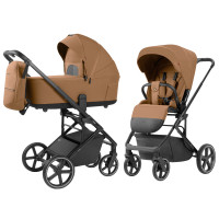 Детская коляска 2в1 CARRELLO Alfa CRL-6522 Honey Beige 2025