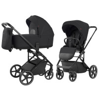 Детская коляска 2в1 CARRELLO Alfa CRL-6522 Rock Black 2025