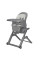 Детский стульчик для кормления Carrello Alto CRL-10307 – Solid Grey, комфорт, безопасность и современный стиль