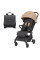 Cochecito Carrello Atom S CRL-5526 – Down Beige, diseño compacto y confort moderno