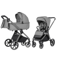 Cochecito de bebé 2 en 1 CARRELLO Omega CRL-6531 Cliff Grey