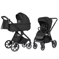 Детская коляска 2в1 CARRELLO Omega CRL-6531 Denim Black