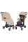 Silla de paseo CARRELLO Atom M CRL-5527 Snow Beige