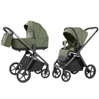 Cochecito de bebé 2 en 1 CARRELLO Vector CRL-6551 Field Green