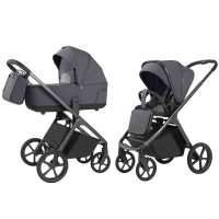 Детская коляска 2в1 CARRELLO Vector CRL-6551 Ultimate Grey