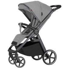 Cochecito CARRELLO Bravo SL Deluxe CRL‑5520 Shuttle Grey – elegancia moderna y ligereza práctica