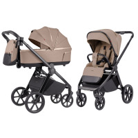 Премиальная коляска 2в1 CARRELLO Omega Plus CRL‑6540/1 2025 Asteroid Beige – расширенный комфорт и стиль
