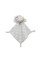 Set de regalo 3 piezas Casita Gris – Peluche, Manta y Dou Dou