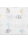 Gasas 80x80 Pack 3 – Modelo Elefantes y Estrellas Verde
