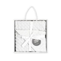 Manta Extrasuave Blanca – 80x110 cm
