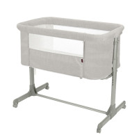 Прикроватная кроватка для новорождённых Carrello Luna CRL-16501 Silk Beige