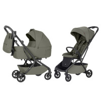 Carrito de bebé 2 en 1 CARRELLO Magia CRL-6655 Malted Green