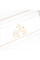 Juego de sábanas para cuna parejita de elefantes con broche beige 03339-15