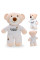 Peluche personalizado modelo oso blanco Real Madrid RMPE001-09