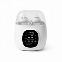 Calienta biberones doble 6 en 1 Bibidu Mobiclinic – Esterilizador, temperatura ajustable y programación inteligente