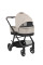 Cochecito de bebé 3 en 1 con capazo Mia Beige