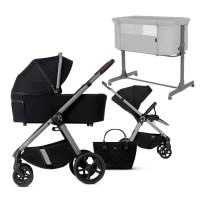 Набор: Детская коляска 2 в 1 Dada Flux + люлька CARRELLO Luna