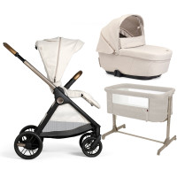 Pack Ahorro: Carrito de bebé 2 en 1 Bellagio AMBER Chicco + minicuna colecho CARRELLO Luna 