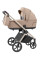 Pack ahorro: Carrito de bebé 2 en 1 CARRELLO Ultra Floral Beige + Silla de auto Kikkaboo  0-12 años
