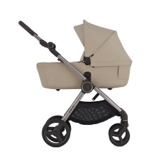 Carrito de bebé 2 en 1 Anex IQ Premium Creamy. Tres funciones: cochecito dúo y silla ligera de paseo.