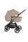Carrito de bebé 2 en 1 Anex IQ Premium Creamy. Tres funciones: cochecito dúo y silla ligera de paseo.