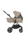 Carrito de bebé 2 en 1 Anex IQ Premium Creamy. Tres funciones: cochecito dúo y silla ligera de paseo.