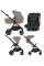 Pack ahorro: Carrito de bebé 2 en 1 Anex IQ Basic Linen + Silla de auto Kikkaboo  0-12 años