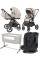 Pack ahorro: Carrito de bebé 2 en 1 CARRELLO Ultra 6527 + Silla de auto Kikkaboo  0-12 años + minicuna colecho CARRELLO Luna