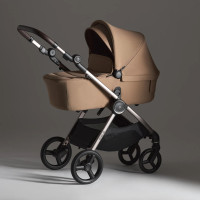Carrito de bebé 2 en 1 Anex IQ Premium Buff. Tres funciones: cochecito dúo y silla ligera de paseo.