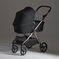 Carrito de bebé 2 en 1 Anex IQ Premium Starless. Tres funciones: cochecito dúo y silla ligera de paseo.