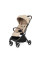 Silla de paseo premium Qplay Grav Beige – Plegado por gravedad, compacta y hasta 22 kg