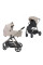 Carrito de bebé 2 en 1 Espiro Only Vanilla Beige