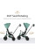 Triciclo Evolutivo Qplay Elite Platinum 6 en 1 Gris con Asiento Giratorio 360°