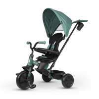 Triciclo Evolutivo QPlay Elite Platinum 6 en 1 Verde con Asiento Giratorio 360°