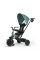 Triciclo Evolutivo QPlay Elite Platinum 6 en 1 Verde con Asiento Giratorio 360°
