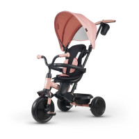 Triciclo Evolutivo QPlay Elite Platinum 6 en 1 Rosa con Asiento Giratorio 360°