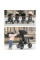 Triciclo Evolutivo QPlay Comfo Max 7 en 1 Negro / 10–72 meses
