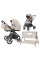 Pack ahorro: Carrito de bebé 2 en 1 CARRELLO Ultra CRL-6527 Ice Grey + minicuna colecho CARRELLO Gracia