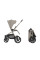 Carrito de bebé 2 en 1 Goya Platinum Champagne – KikkaBoo Prepedido para finales de junio. 