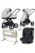 Pack ahorro: Carrito de bebé 2 en 1 VENICCI CLARO Vanilla+ Silla de auto Kikkaboo  0-12 años+ minicuna colecho CARRELLO Luna